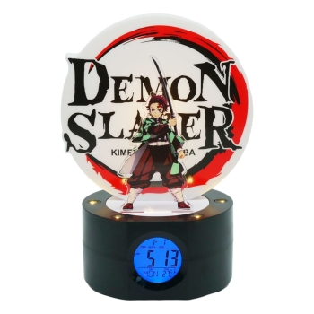 Demon Slayer: Kimetsu no Yaiba Wecker mit Leuchtfunktion Tanjiro 21 cm